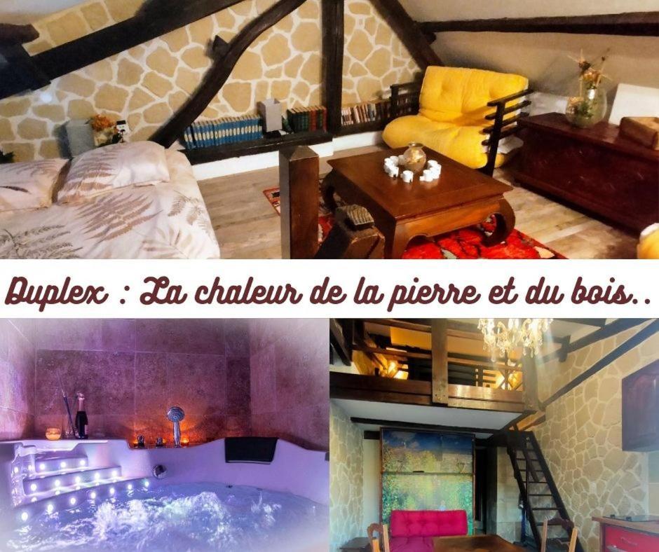 La Couture-BousseyMaison D'Hote Privatisee Avec Piscine Et Jacuzzis 15 Pers Max别墅 外观 照片